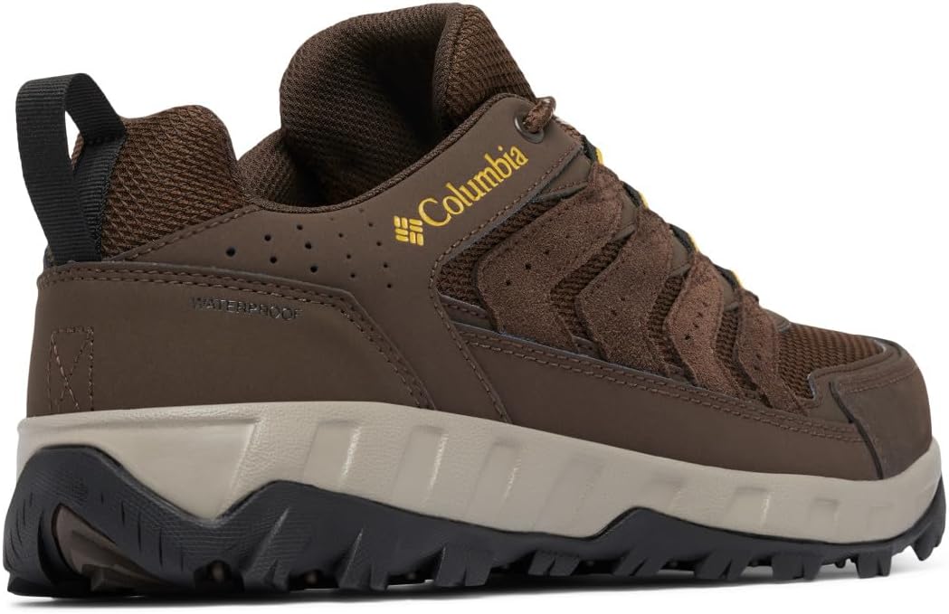 Columbia Men's Strata Trail Low Waterproof Hiking Shoe 4 Columbia Men's Strata Trail Low Waterproof Hiking Shoe - Image 4