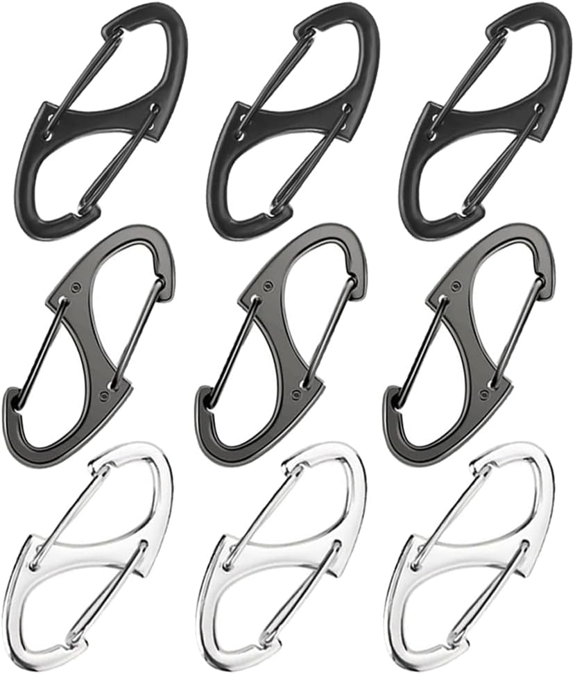 9Pcs Zipper Clip Theft Deterrent, Double Opening Lock Zipper Pull Replacement Cl... 2 9Pcs Zipper Clip Theft Deterrent, Double Opening Lock Zipper Pull Replacement Cl... - Image 2