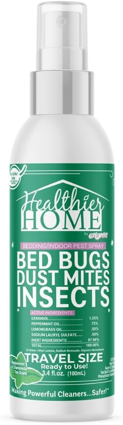 CHOMP! Travel Size Bed Bug & Insect Repellent, Natural, TSA Approved Indoor Pest... 2 CHOMP! Travel Size Bed Bug & Insect Repellent, Natural, TSA Approved Indoor Pest... - Image 2