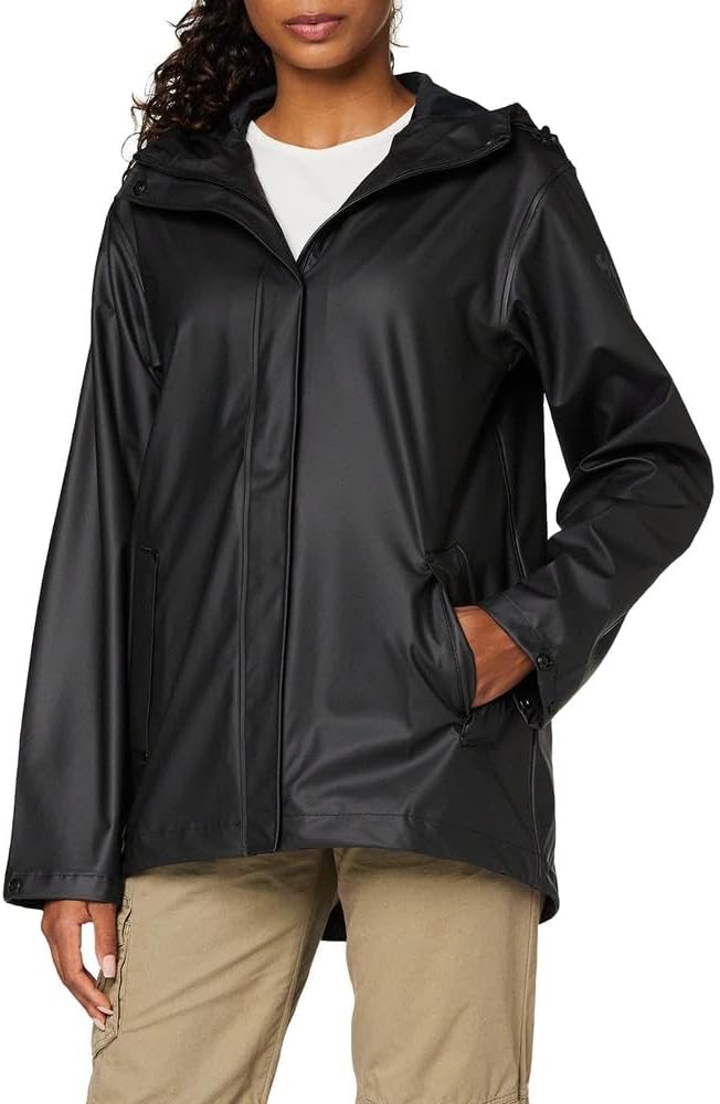 Helly Hansen Women's Moss Hooded Waterproof Windproof Raincoat 2 Helly Hansen Women's Moss Hooded Waterproof Windproof Raincoat - Image 2