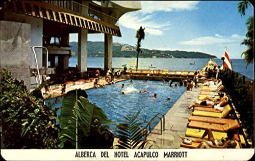 Hotel Acapulco Marriott Acapulco, GRO Mexico Original Vintage Postcard 1977 2 Hotel Acapulco Marriott Acapulco, GRO Mexico Original Vintage Postcard 1977 - Image 2