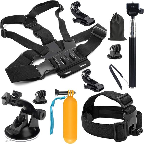 SHOOT 10-in-1 Accessory Kit for GoPro Accessories,Action Camera Accessories for ... - Image 2