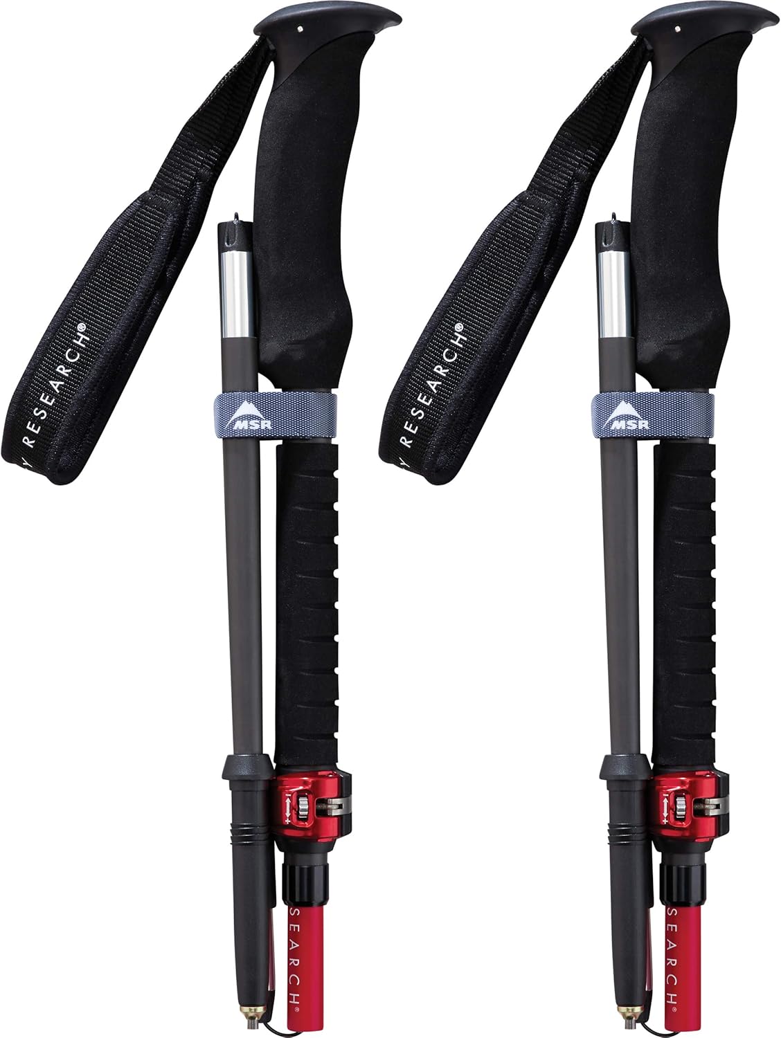 MSR DynaLock Ascent Foldable Carbon Backcountry Trekking Poles 6 MSR DynaLock Ascent Foldable Carbon Backcountry Trekking Poles - Image 6