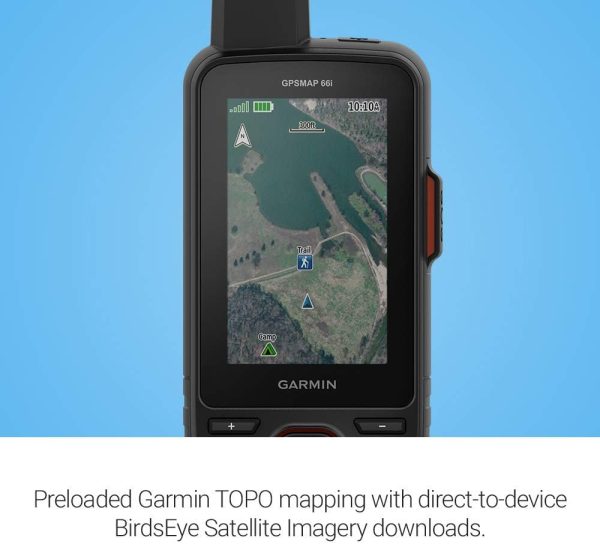 Garmin GPSMAP 66i, GPS Handheld and Satellite Communicator, Featuring TopoActive... - Image 6