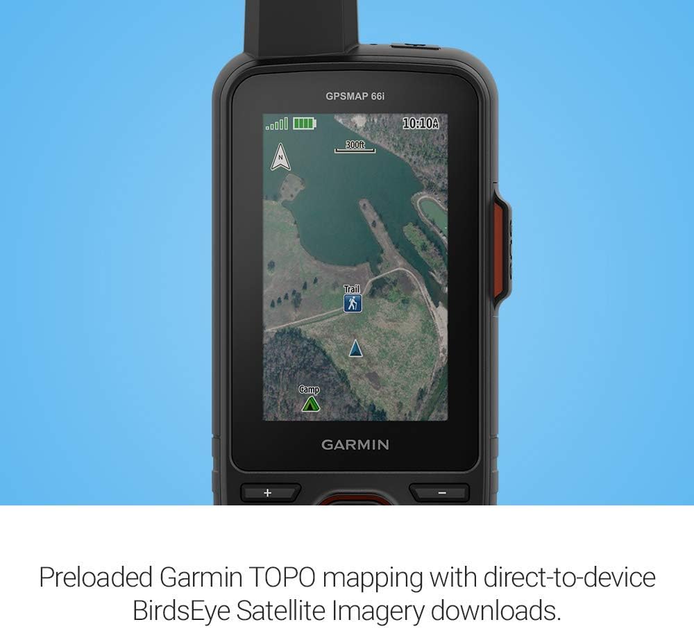 Garmin GPSMAP 66i, GPS Handheld and Satellite Communicator, Featuring TopoActive... 6 Garmin GPSMAP 66i, GPS Handheld and Satellite Communicator, Featuring TopoActive... - Image 6
