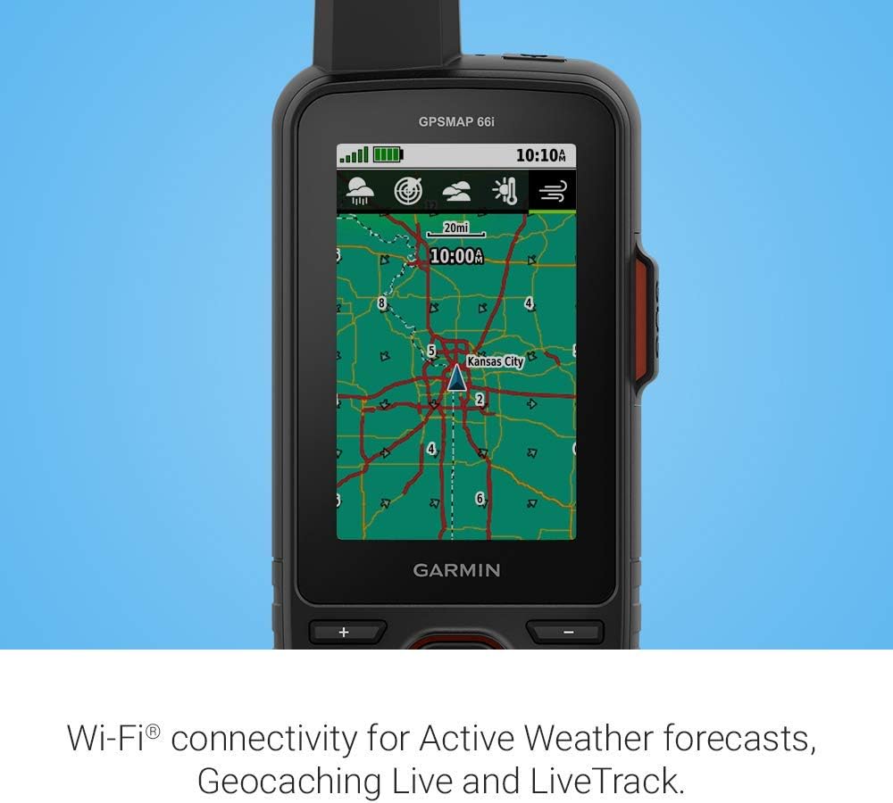 Garmin GPSMAP 66i, GPS Handheld and Satellite Communicator, Featuring TopoActive... 7 Garmin GPSMAP 66i, GPS Handheld and Satellite Communicator, Featuring TopoActive... - Image 7