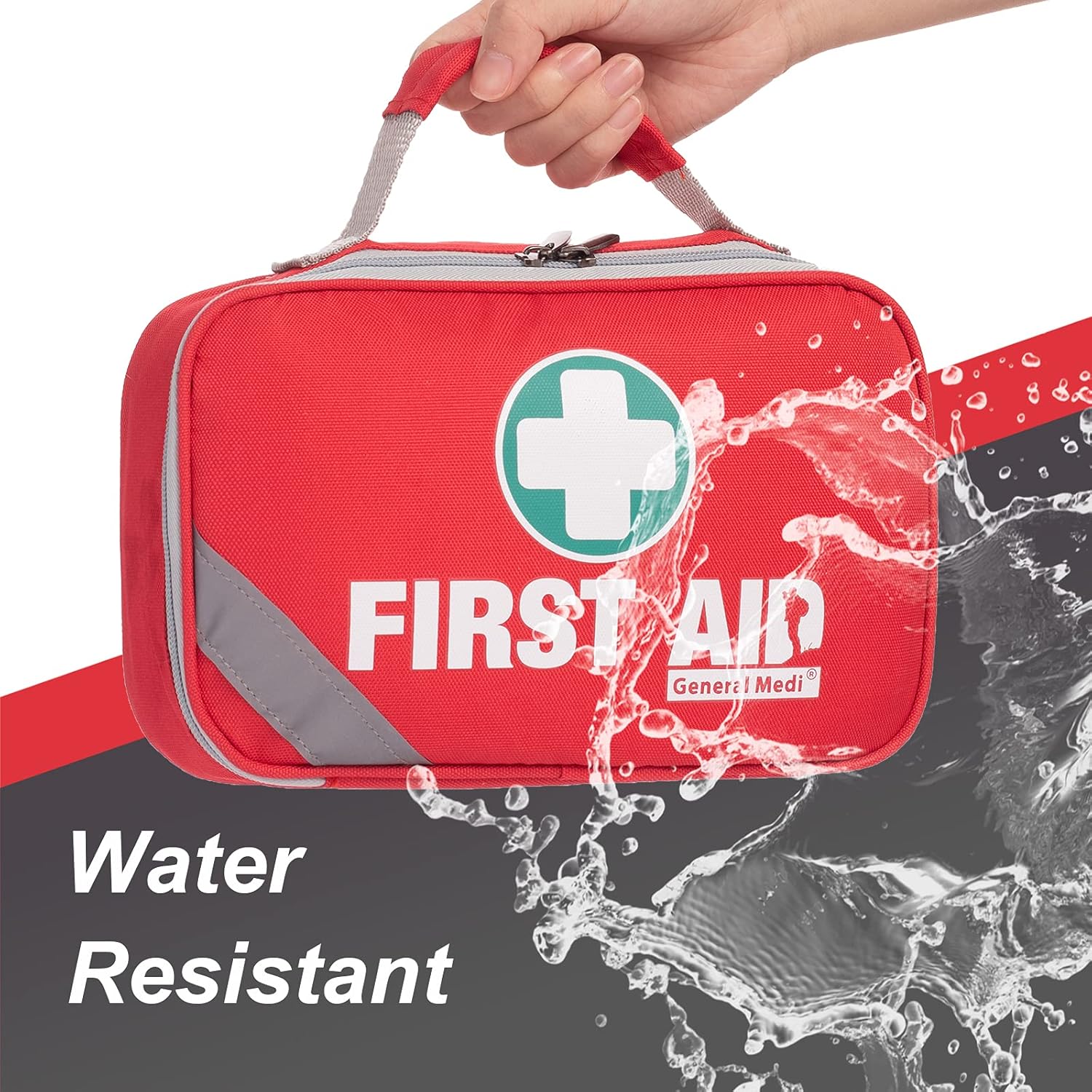 General Medi 2-in-1 First Aid Kit (215 Piece Set) + 43 Piece Mini First Aid Kit ... 5 General Medi 2-in-1 First Aid Kit (215 Piece Set) + 43 Piece Mini First Aid Kit ... - Image 5