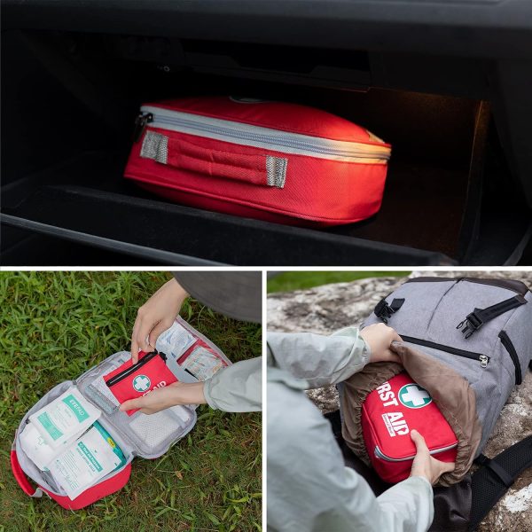 General Medi 2-in-1 First Aid Kit (215 Piece Set) + 43 Piece Mini First Aid Kit ... - Image 6
