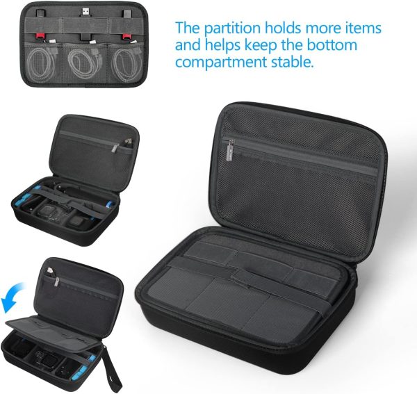 JSVER Hard Case for GoPro Cameras Carrying Case For Gopro Hero 13/12/11/10/9/8/7... - Image 3