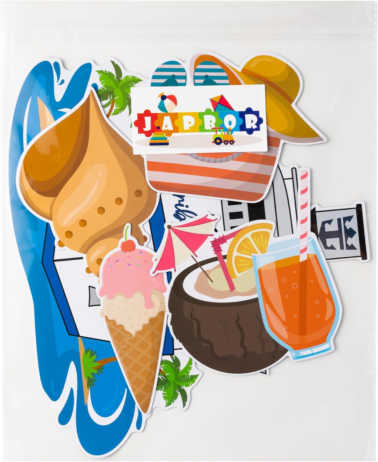 JAPBOR Cruise Door Decorations Magnetic - 5PCS Caribbean Cruise Magnet, Summer S... 8 JAPBOR Cruise Door Decorations Magnetic - 5PCS Caribbean Cruise Magnet, Summer S... - Image 8