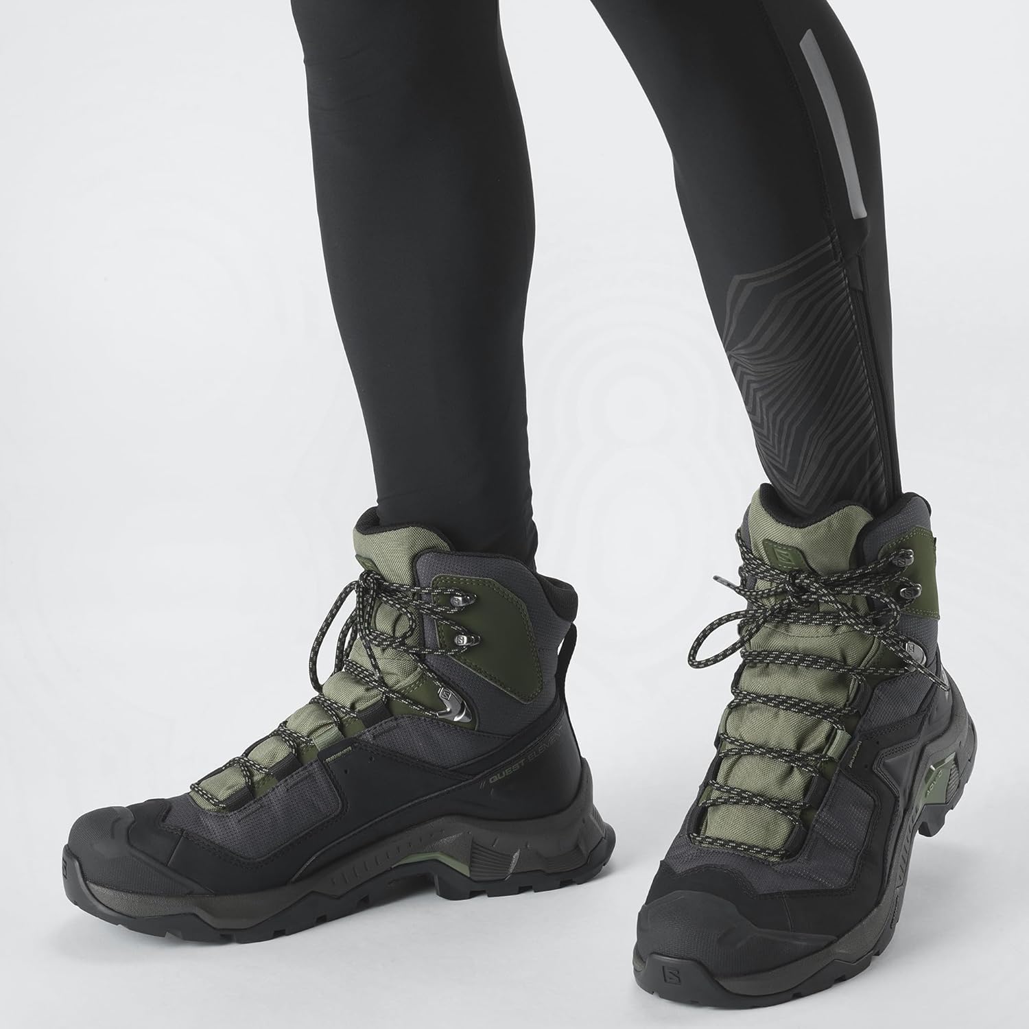 Salomon Men’s Quest Element Gore-Tex, Waterproof Neutral Leather Hiking Boots 3 Salomon Men’s Quest Element Gore-Tex, Waterproof Neutral Leather Hiking Boots - Image 3