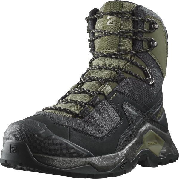 Salomon Men’s Quest Element Gore-Tex, Waterproof Neutral Leather Hiking Boots - Image 4
