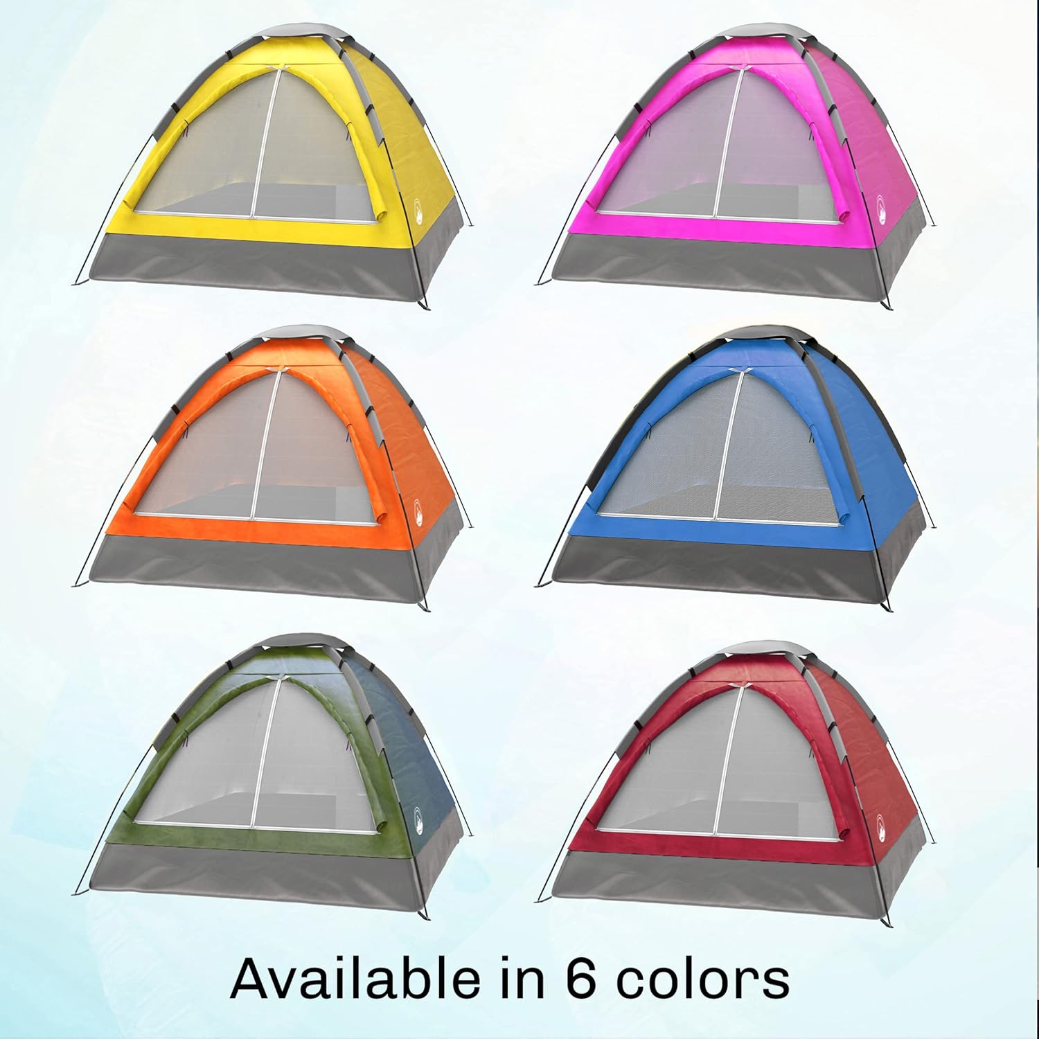 2-Person Dome Tent – Easy Set Up Shelter with Rain Fly and Carrying Bag for Camp... 8 2-Person Dome Tent – Easy Set Up Shelter with Rain Fly and Carrying Bag for Camp... - Image 8