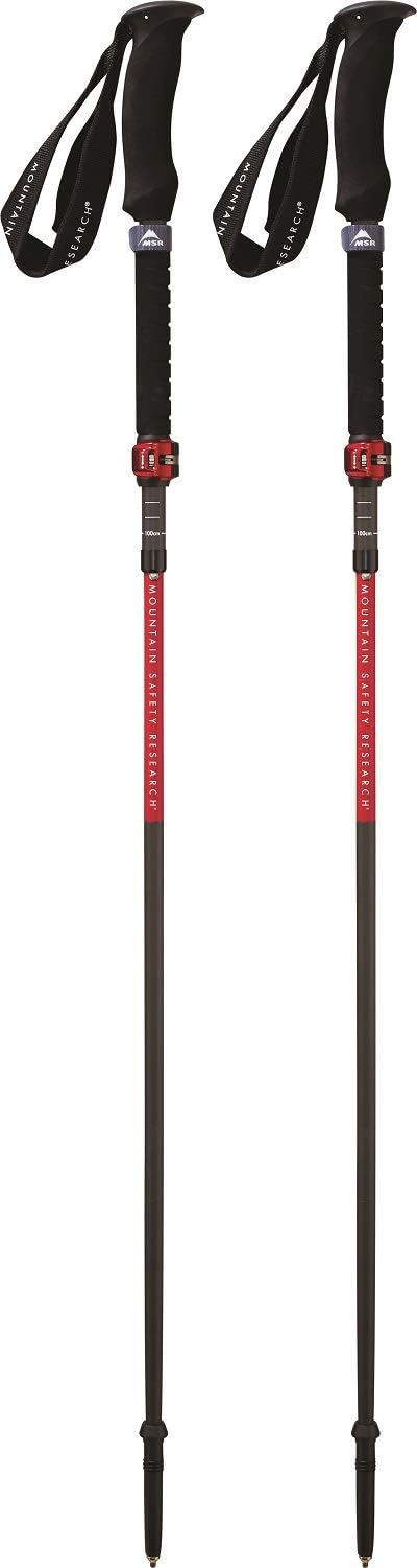 MSR DynaLock Ascent Foldable Carbon Backcountry Trekking Poles 2 MSR DynaLock Ascent Foldable Carbon Backcountry Trekking Poles - Image 2