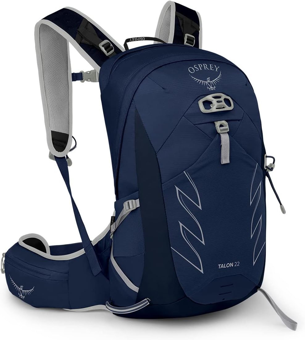 Osprey Talon 22L Men's Hiking Backpack with Hipbelt, Ceramic Blue, L/XL, Extende... 2 Osprey Talon 22L Men's Hiking Backpack with Hipbelt, Ceramic Blue, L/XL, Extende... - Image 2