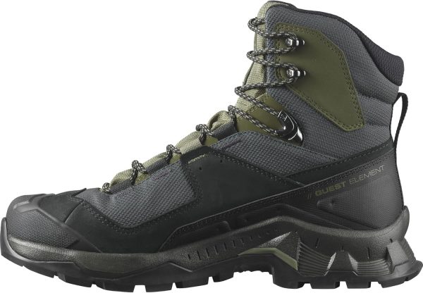 Salomon Men’s Quest Element Gore-Tex, Waterproof Neutral Leather Hiking Boots - Image 2