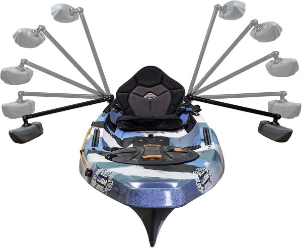 YakGear Kayak & Canoe Outriggers (Generation 2), One Size - Image 2