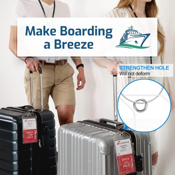 Cruise Ship Essentials, Cruise Luggage Tags, Lanyards for Cruise Ship Cards, Bea... - Image 6