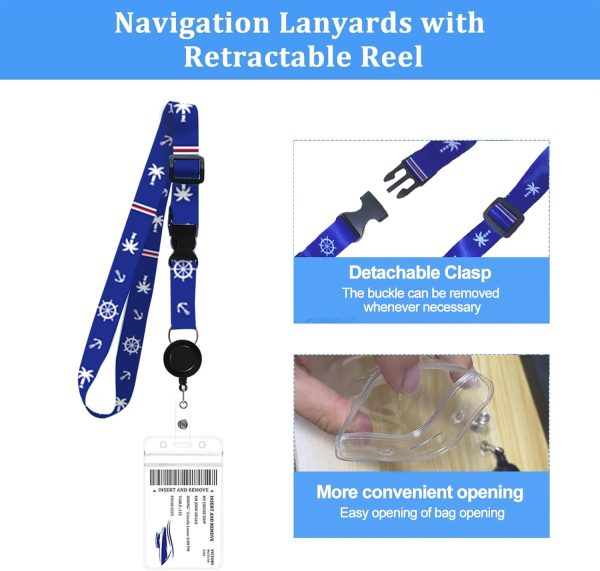 Cruise Ship Essentials, Cruise Luggage Tags, Lanyards for Cruise Ship Cards, Bea... - Image 7