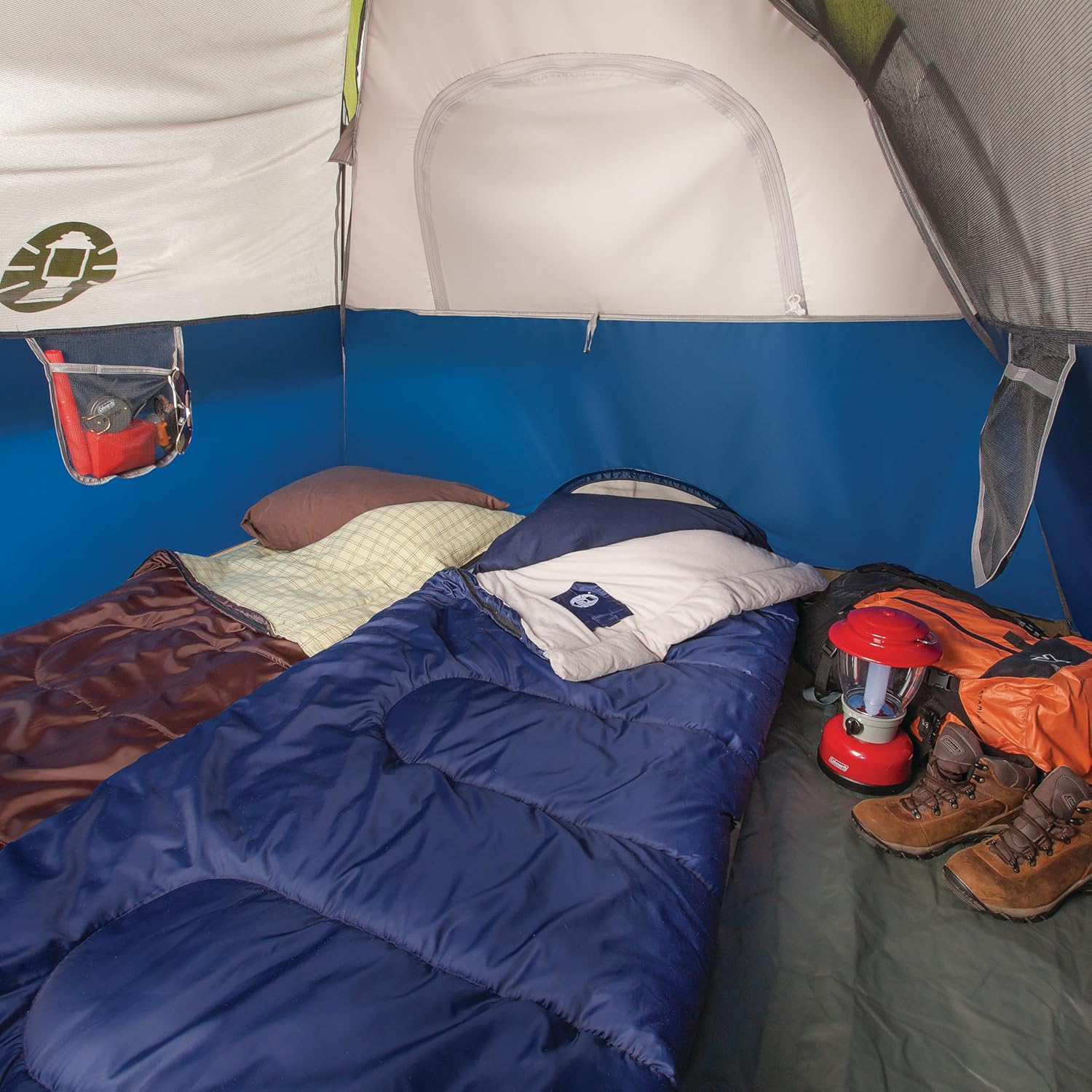 Coleman Sundome Camping Tent with Rainfly, 2/3/4/6 Person Tent Sets Up in 10 Min... 4 Coleman Sundome Camping Tent with Rainfly, 2/3/4/6 Person Tent Sets Up in 10 Min... - Image 4