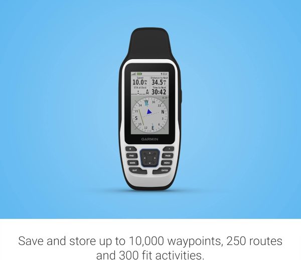 Garmin GPSMAP 79s, Marine GPS Handheld with Worldwide Basemap, Rugged Design and... - Image 5
