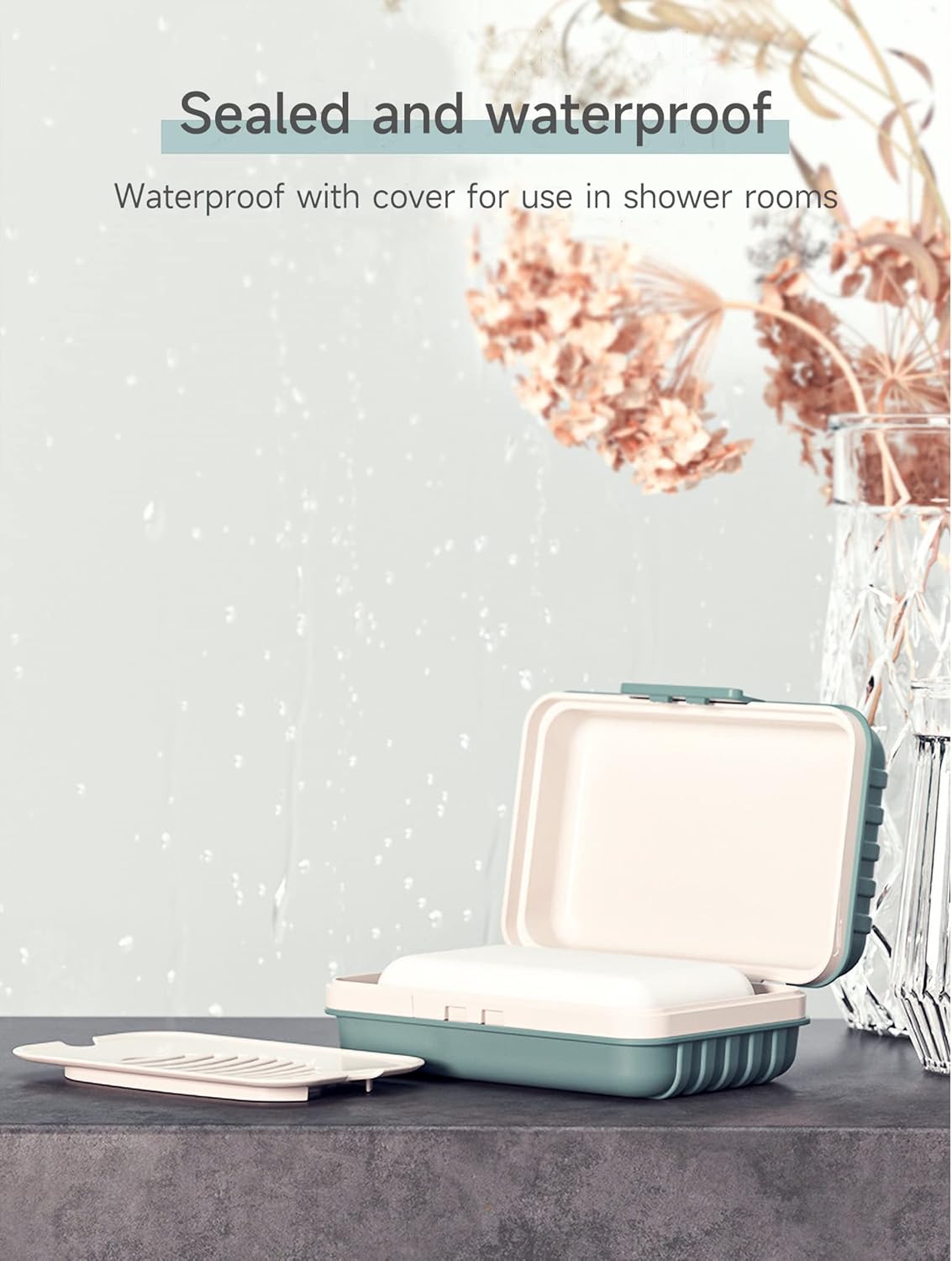 Travel Soap Holder with Lid - Draining Soap Box for Shower -Compact Travel Soap ... 5 Travel Soap Holder with Lid - Draining Soap Box for Shower -Compact Travel Soap ... - Image 5