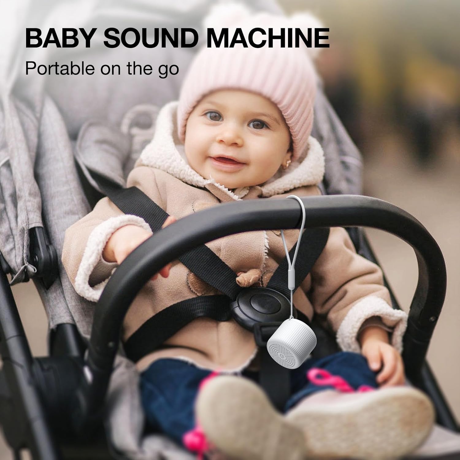 Portable Sound Machine for Baby Adults,LEICEX Travel Sound Machine,15 Non-Loopin... 6 Portable Sound Machine for Baby Adults,LEICEX Travel Sound Machine,15 Non-Loopin... - Image 6