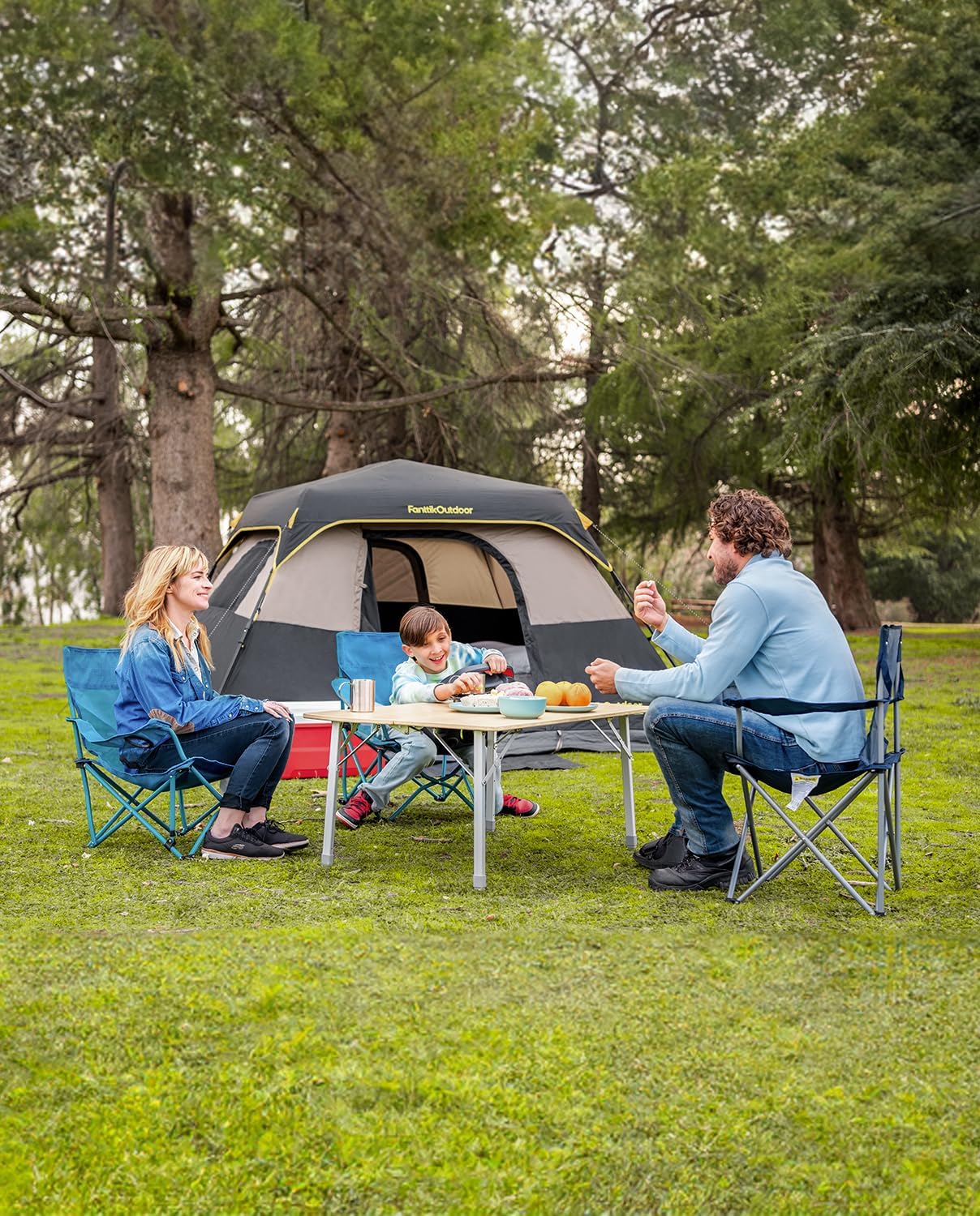 FanttikOutdoor Camping Tent 4/6/8/10 Person Instant Cabin Tent Setup in 60 Secon... 6 FanttikOutdoor Camping Tent 4/6/8/10 Person Instant Cabin Tent Setup in 60 Secon... - Image 7