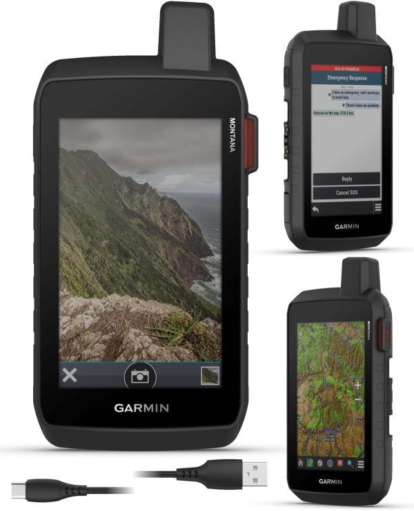 Garmin Montana 760i, Rugged GPS Handheld Navigator 5” Touchscreen w/Built-in inR... - Image 5