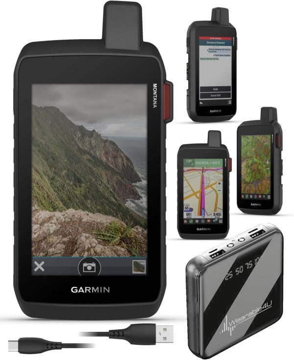 Garmin Montana 760i, Rugged GPS Handheld Navigator 5” Touchscreen w/Built-in inR... - Image 6