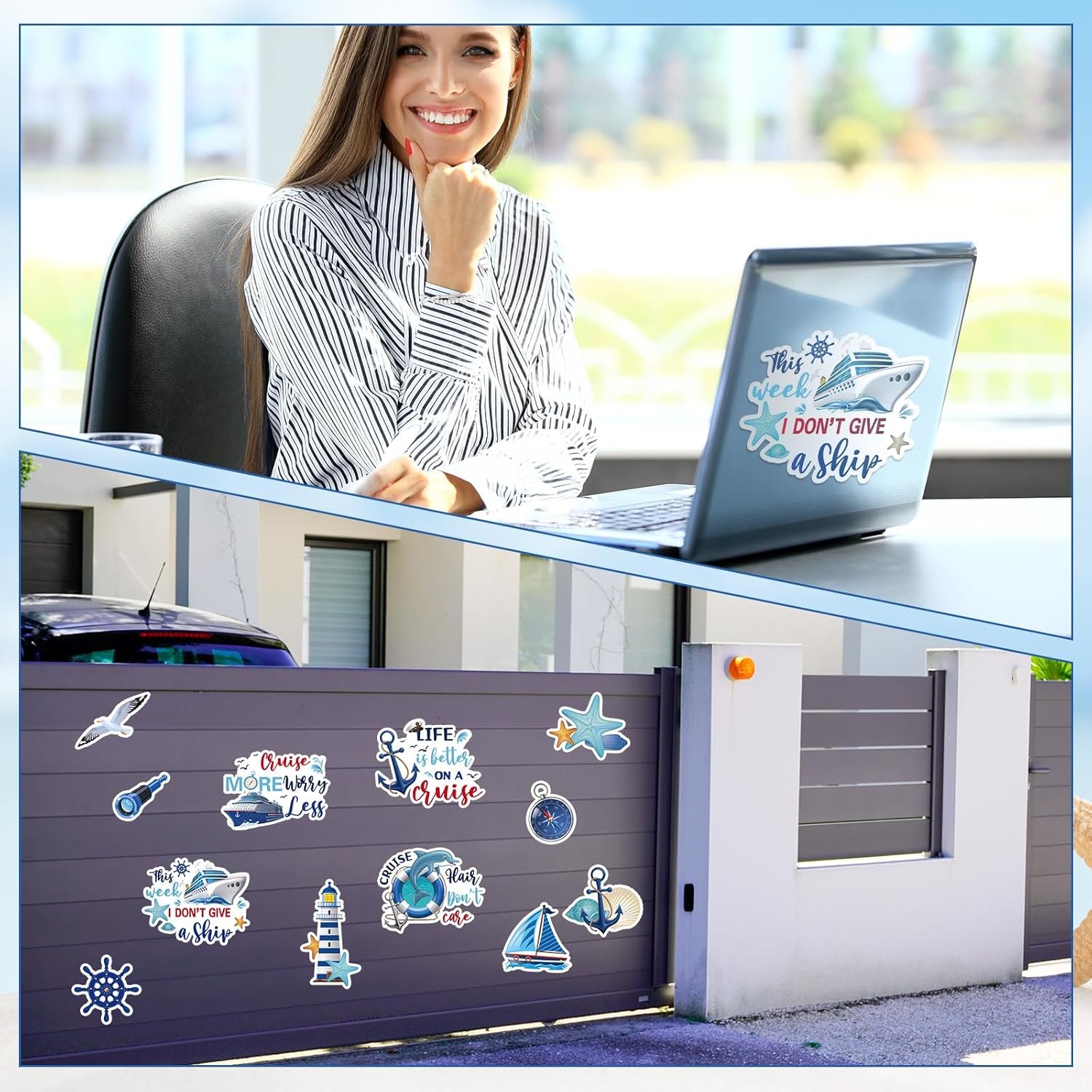 Kanayu 12 Pieces Cruise Door Magnets Decorations, Sea Navigation Ship Car Refrig... 7 Kanayu 12 Pieces Cruise Door Magnets Decorations, Sea Navigation Ship Car Refrig... - Image 7