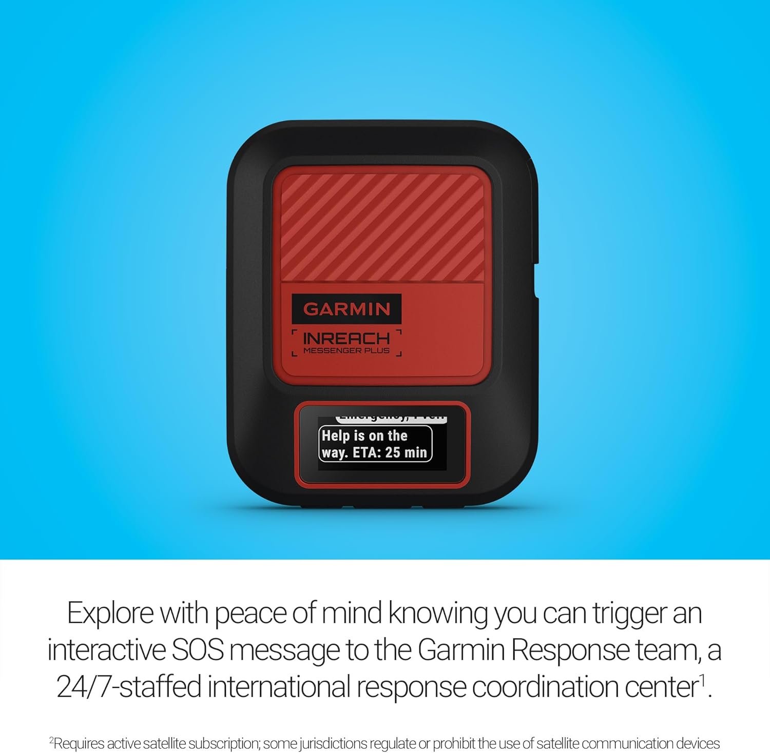 Garmin inReach® Messenger Plus, SOS Satellite Communicator with Photo, Text & Vo... 4 Garmin inReach® Messenger Plus, SOS Satellite Communicator with Photo, Text & Vo... - Image 5