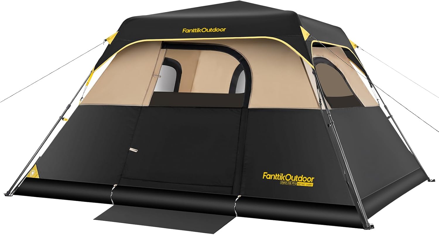 FanttikOutdoor Camping Tent 4/6/8/10 Person Instant Cabin Tent Setup in 60 Secon... 2 FanttikOutdoor Camping Tent 4/6/8/10 Person Instant Cabin Tent Setup in 60 Secon... - Image 2