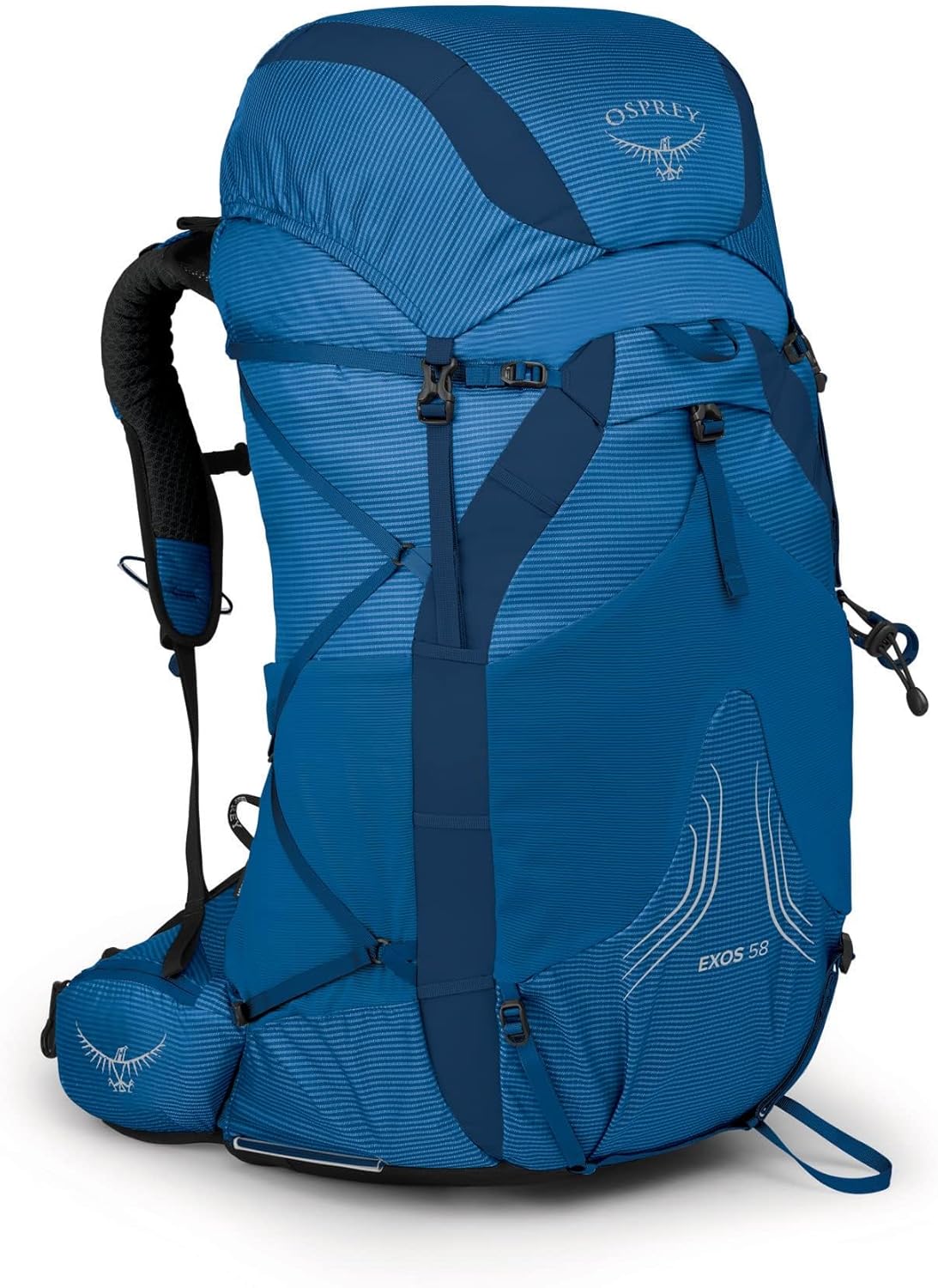 Osprey Exos 58 Men's Ultralight Backpacking Backpack 2 Osprey Exos 58 Men's Ultralight Backpacking Backpack - Image 2