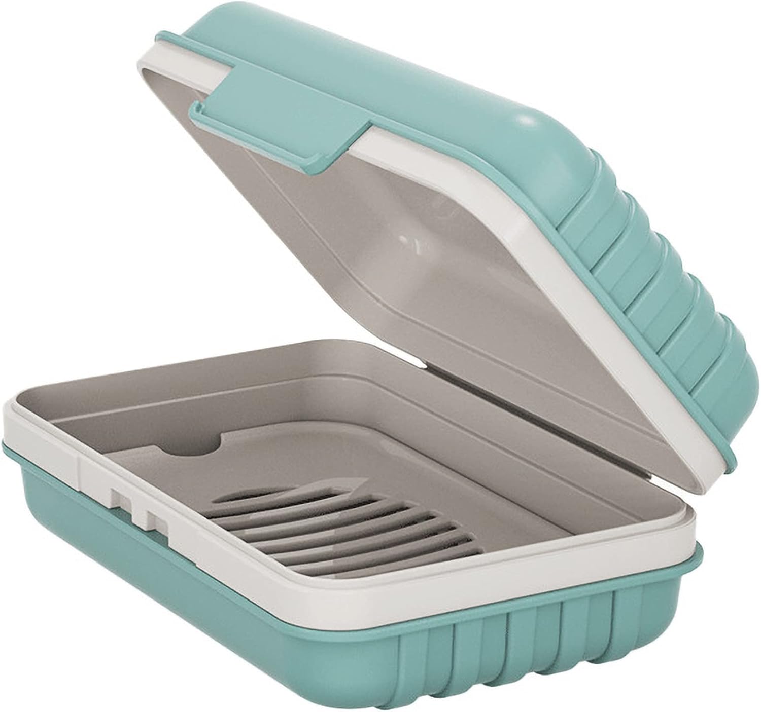 Travel Soap Holder with Lid - Draining Soap Box for Shower -Compact Travel Soap ... 2 Travel Soap Holder with Lid - Draining Soap Box for Shower -Compact Travel Soap ... - Image 2
