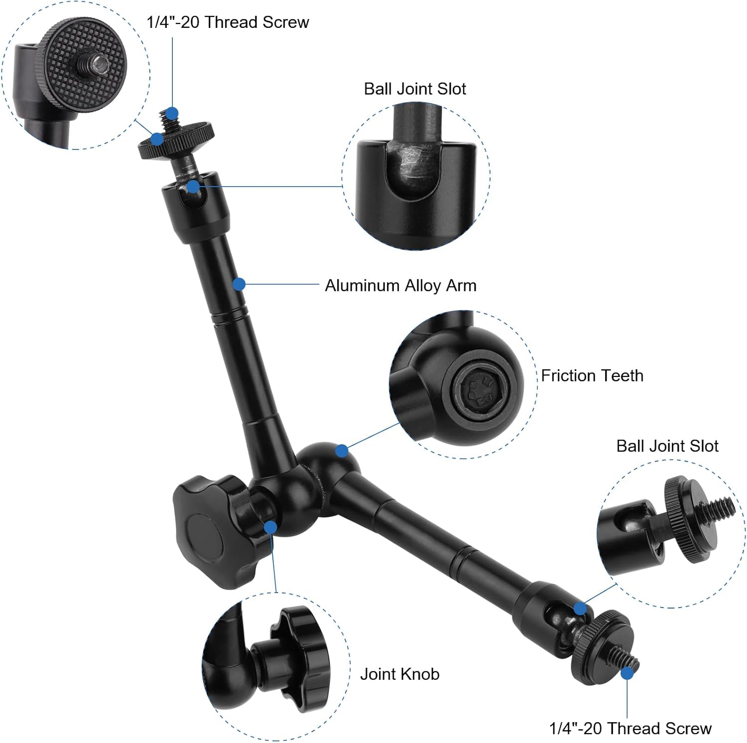 Magnetic Camera Mount for GoPro Hero/Insta 360 / DJI OSMO/AKASO Action Camera,3.... 6 Magnetic Camera Mount for GoPro Hero/Insta 360 / DJI OSMO/AKASO Action Camera,3.... - Image 6