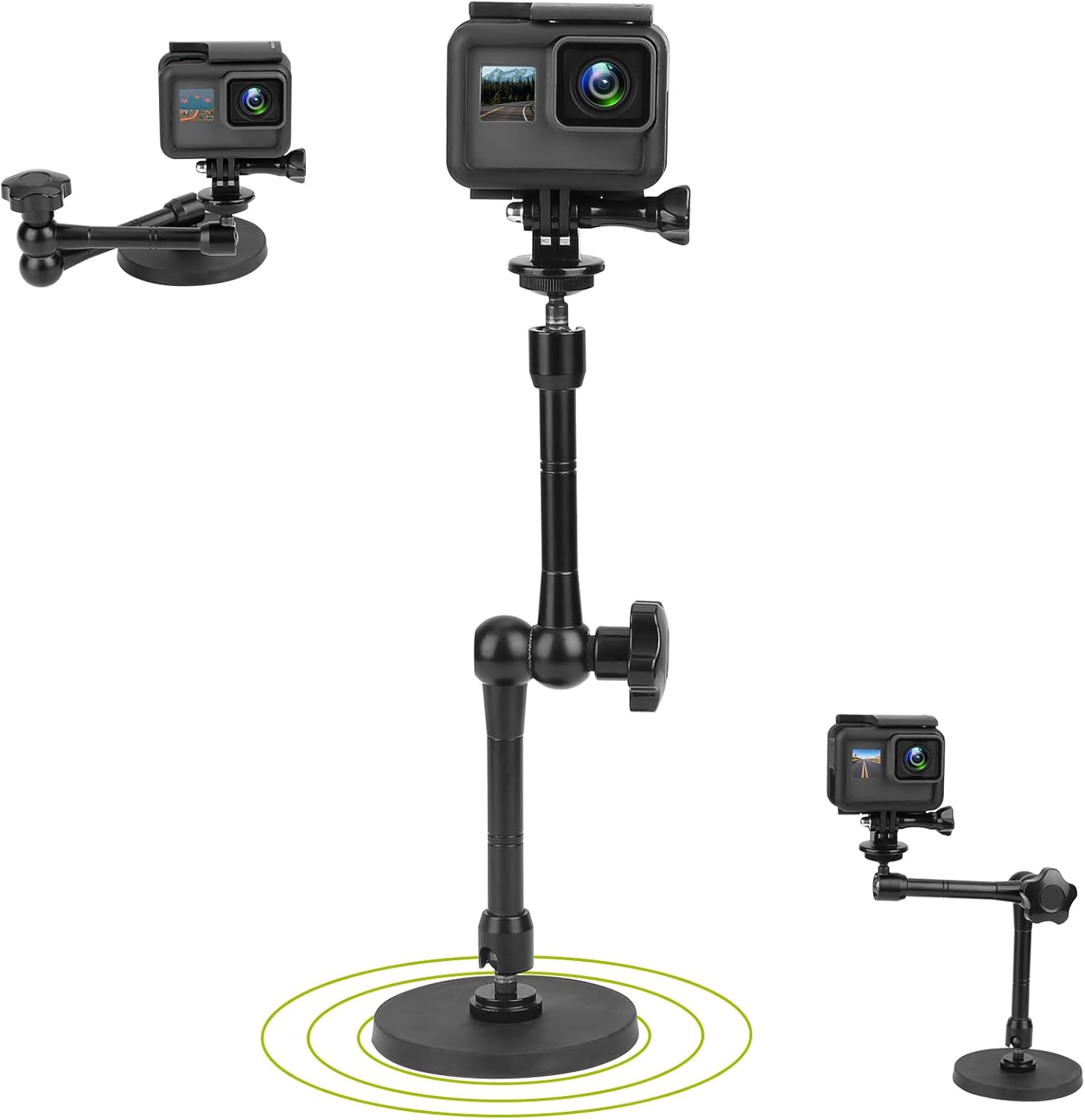 Magnetic Camera Mount for GoPro Hero/Insta 360 / DJI OSMO/AKASO Action Camera,3.... 7 Magnetic Camera Mount for GoPro Hero/Insta 360 / DJI OSMO/AKASO Action Camera,3.... - Image 7