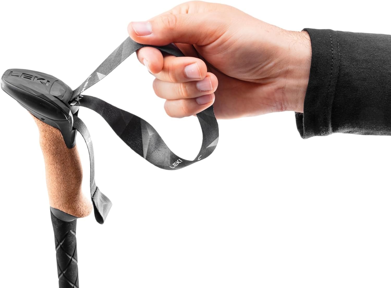 LEKI Black Series Carbon Adjustable Lightweight Walking Poles for Trekking & Hik... 4 LEKI Black Series Carbon Adjustable Lightweight Walking Poles for Trekking & Hik... - Image 7