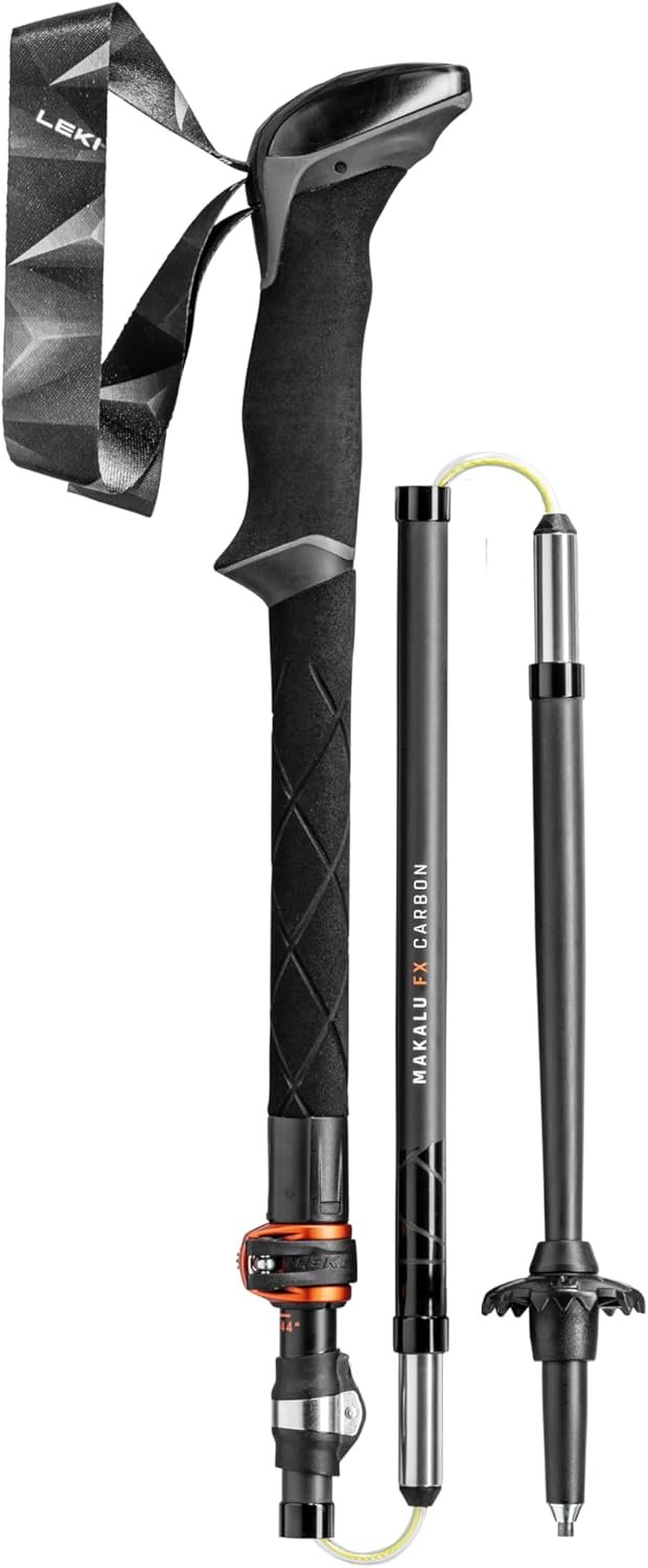 LEKI Makalu FX Carbon Trekking Poles - Foldable Collapsible Lightweight Walking ... 6 LEKI Makalu FX Carbon Trekking Poles - Foldable Collapsible Lightweight Walking ... - Image 6