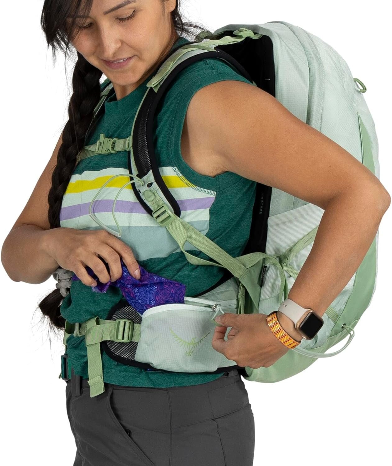 Osprey Tempest 22L Women's Lightweight Hiking Backpack - Small Daypack for Trave... 11 Osprey Tempest 22L Women's Lightweight Hiking Backpack - Small Daypack for Trave... - Image 11
