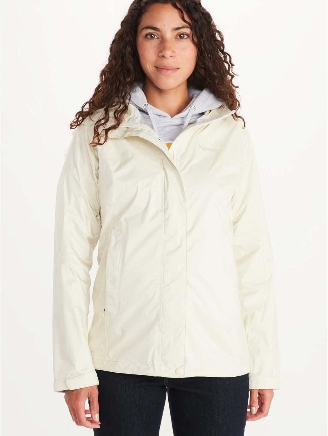 Marmot Women's PreCip Eco Waterproof Rain Jacket. 3 Marmot Women's PreCip Eco Waterproof Rain Jacket. - Image 3