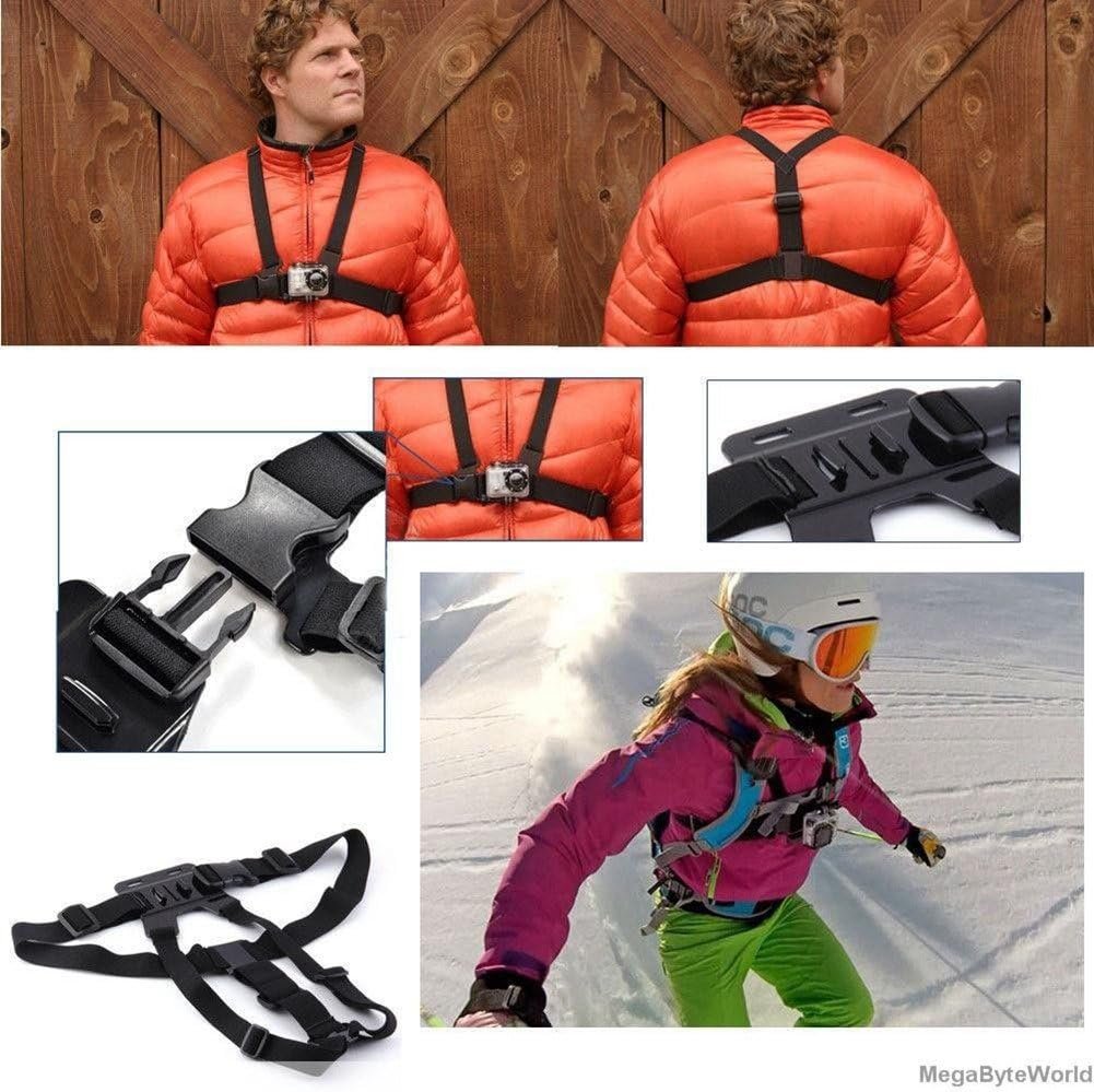 Chest Harness Mount Compatible with Gopro Hero 13 12 11 10 9 8/AKASO EK7000 Brav... 7 Chest Harness Mount Compatible with Gopro Hero 13 12 11 10 9 8/AKASO EK7000 Brav... - Image 7