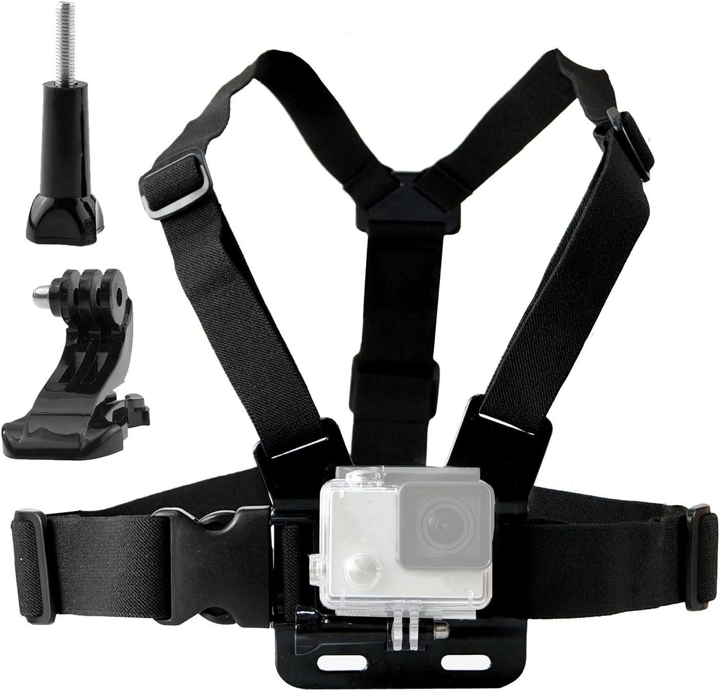 Chest Harness Mount Compatible with Gopro Hero 13 12 11 10 9 8/AKASO EK7000 Brav... 2 Chest Harness Mount Compatible with Gopro Hero 13 12 11 10 9 8/AKASO EK7000 Brav... - Image 2