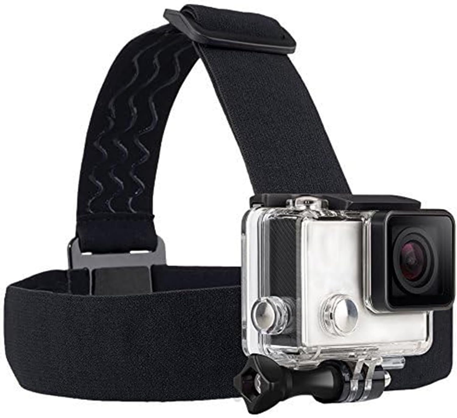 Action Camera Head Mount Strap Compatible with Gopro Hero 13 12 11 10 9 8/AKASO ... 2 Action Camera Head Mount Strap Compatible with Gopro Hero 13 12 11 10 9 8/AKASO ... - Image 2