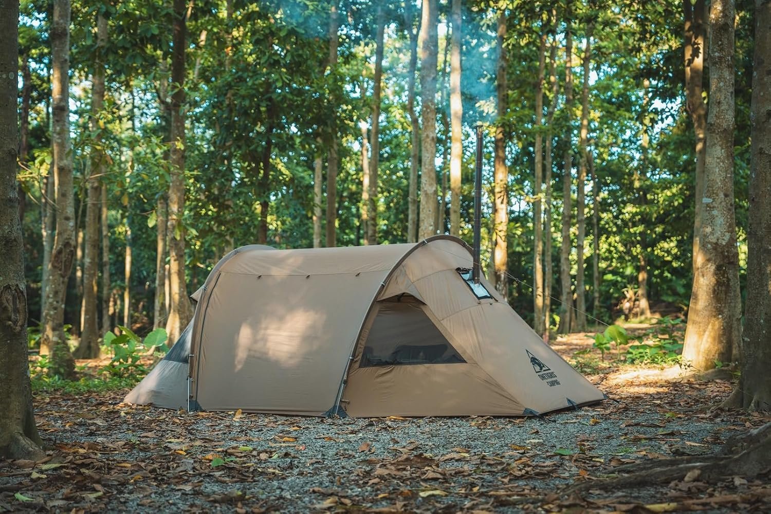 OneTigris Raven NEST Hot Tent with Stove Jack, Spacious Waterproof 2 Person Tunn... 10 OneTigris Raven NEST Hot Tent with Stove Jack, Spacious Waterproof 2 Person Tunn... - Image 10
