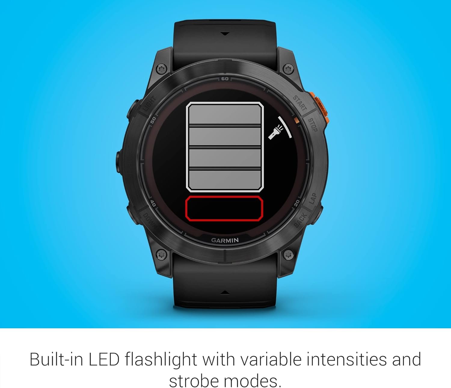 Garmin fēnix 7X Pro Solar, Multisport GPS Smartwatch, Built-in Flashlight, Solar... 7 Garmin fēnix 7X Pro Solar, Multisport GPS Smartwatch, Built-in Flashlight, Solar... - Image 7
