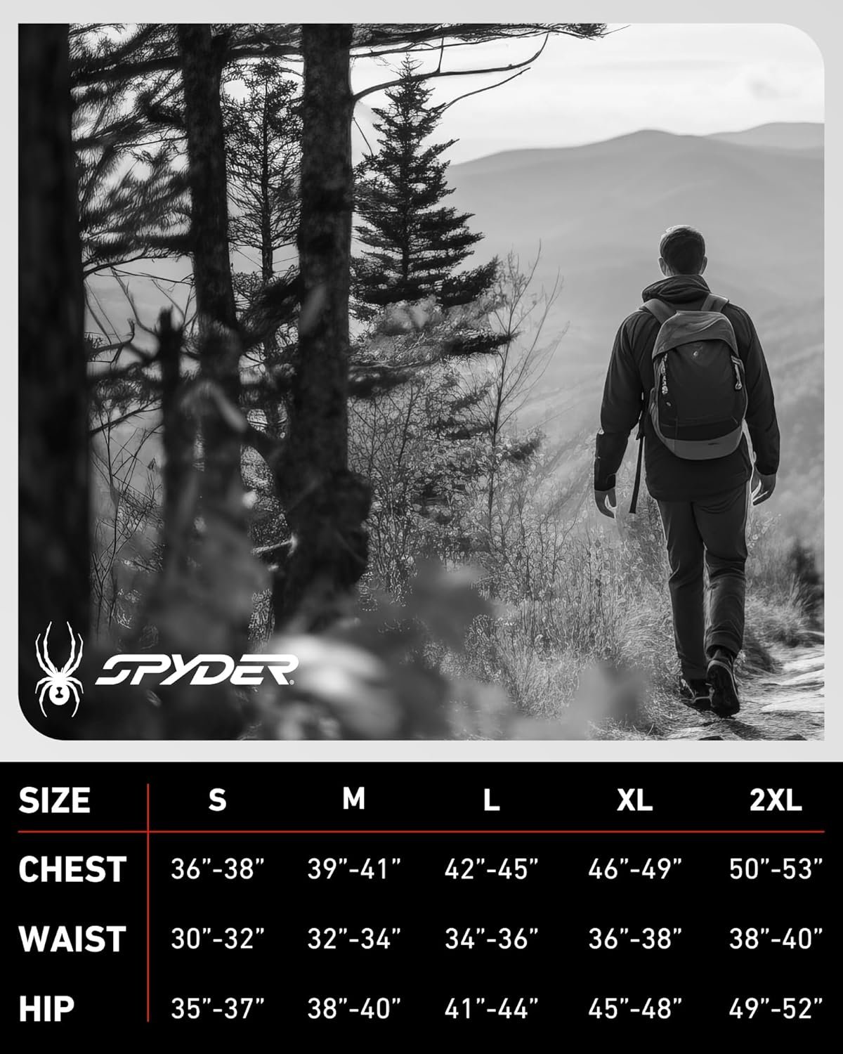 Spyder Mens Rain Jacket - Waterproof Lightweight Hooded Windbreaker, Outerwear J... 8 Spyder Mens Rain Jacket - Waterproof Lightweight Hooded Windbreaker, Outerwear J... - Image 8