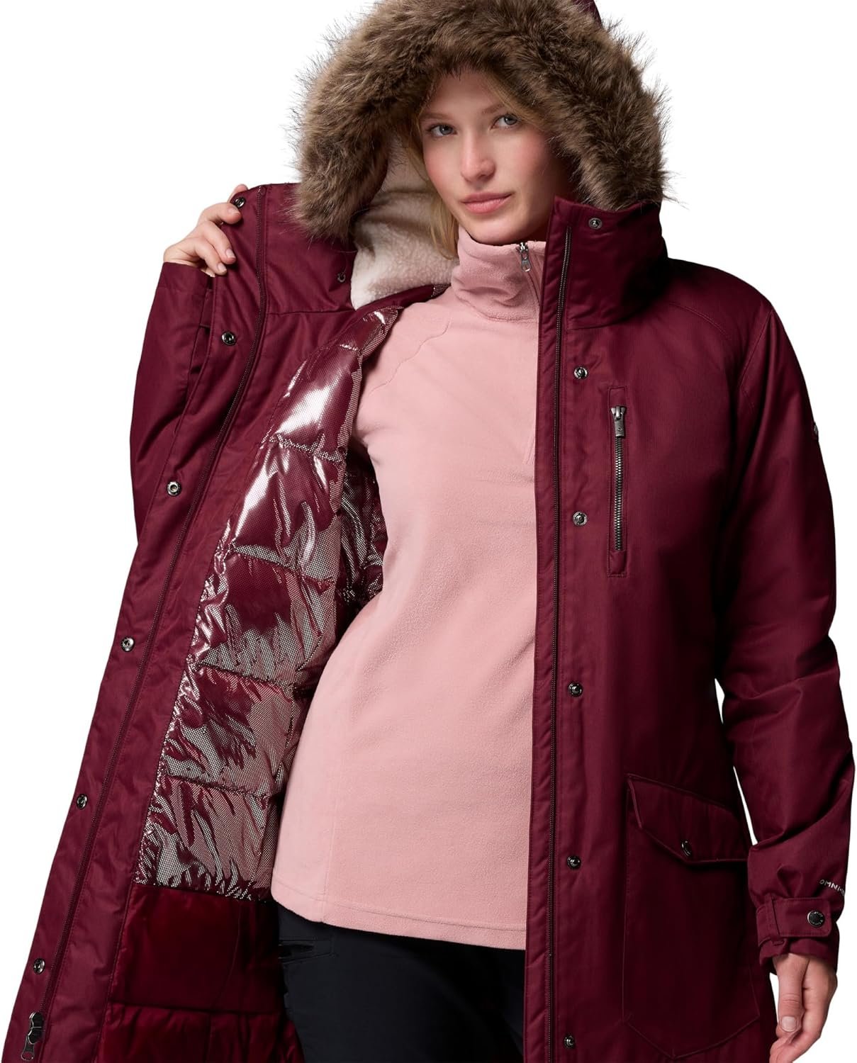 Columbia Women’s Suttle Mountain Long Insulated Jacket 5 Columbia Women’s Suttle Mountain Long Insulated Jacket - Image 5