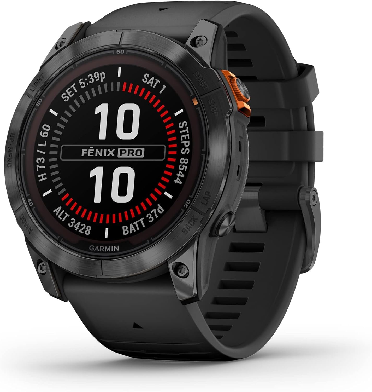 Garmin fēnix 7X Pro Solar, Multisport GPS Smartwatch, Built-in Flashlight, Solar... 2 Garmin fēnix 7X Pro Solar, Multisport GPS Smartwatch, Built-in Flashlight, Solar... - Image 2