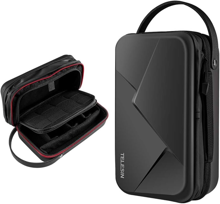 TELESIN Large Carry Case Carrying Travel Bag for GoPro Max Hero 13 12 11 10 9 8 ... 2 TELESIN Large Carry Case Carrying Travel Bag for GoPro Max Hero 13 12 11 10 9 8 ... - Image 2